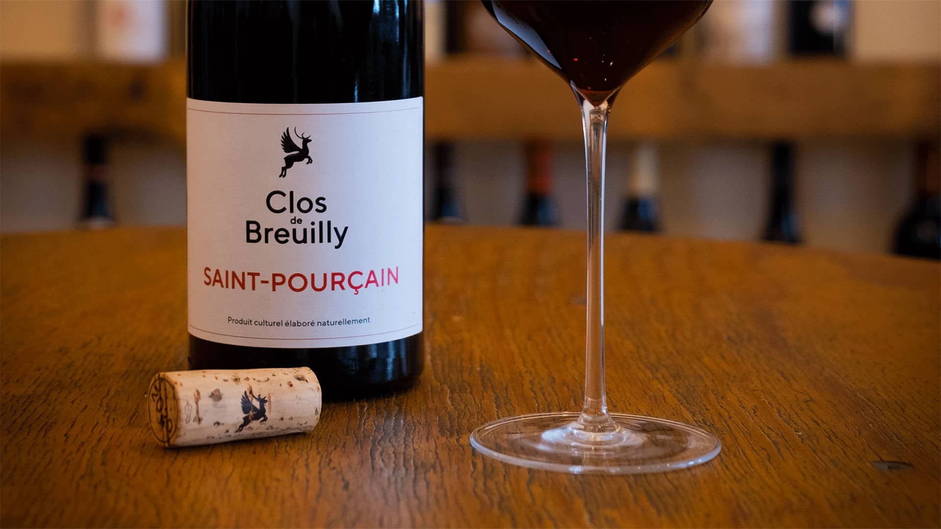 Saint-Pourçain rouge prêt à l'emploi