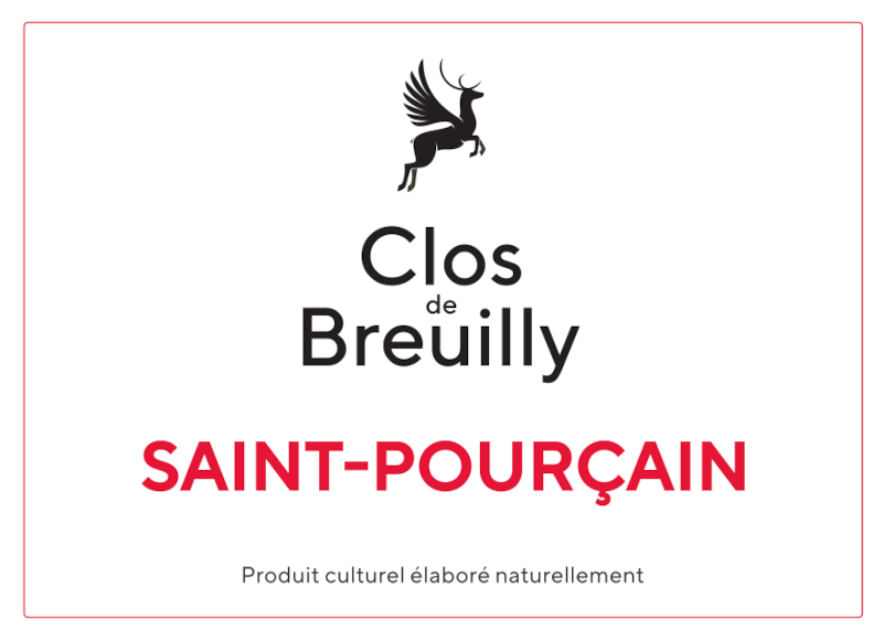 Etiquette Saint-Pourçain rouge